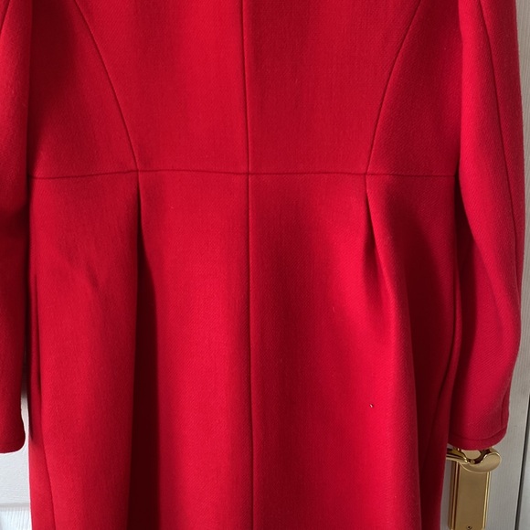 Kate Spade red coat - Picture 6 of 9